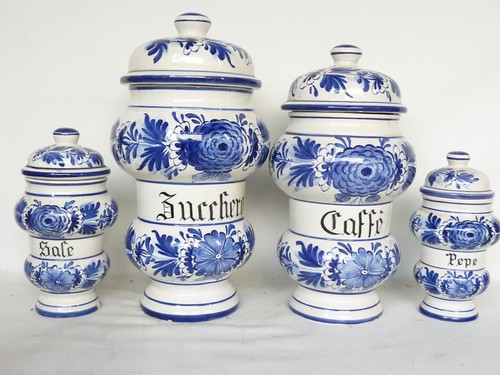Set contenitori ceramica - ,
