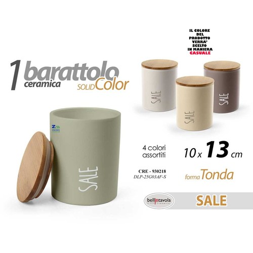 Barattolo saliera contenitore - saliera,