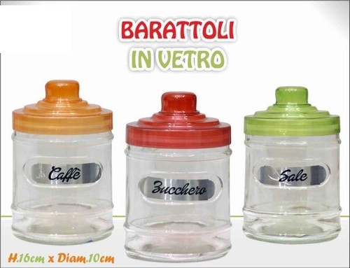 Tris barattoli contenitori - 3,